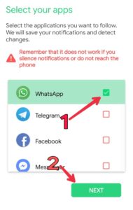 whatsapp par deleted message