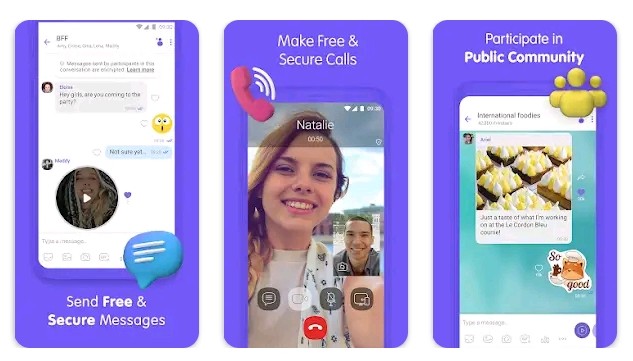 Viber free video calling app