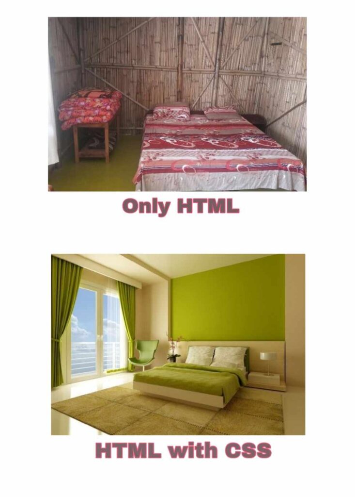 Html and Css difference