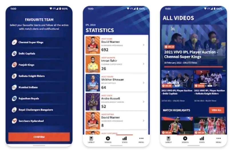 IPL dekhne ka official app