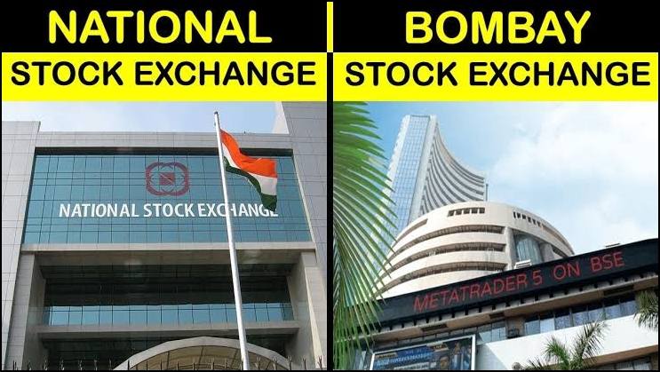 National stock exchange and Bombay stock exchange