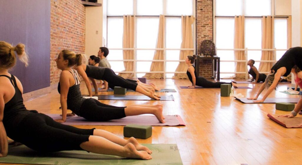 Yoga training low budget busines